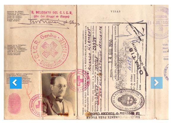 Capture passeport eichmann